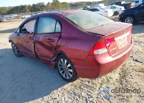 2010 Honda Civic Ex z USA, uszkodzony, nr VIN 2HGFA1F81AH526016